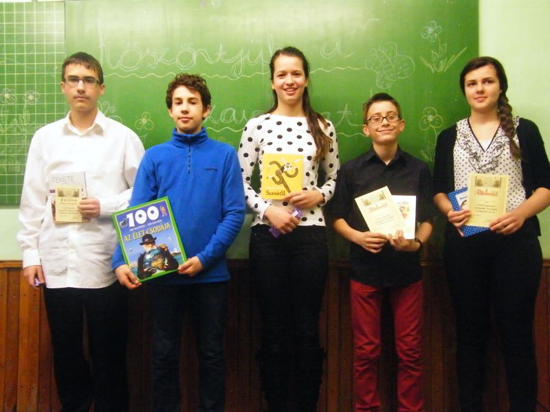 Szavalverseny a fels tagozaton